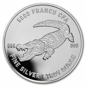 Private Mint Mince Mandala Crocodile 2022 Čadská republika 1 oz