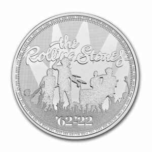 Royal Mint Mince Music Legends: The Rolling Stones 1 oz