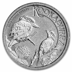 Perth Mint Platinová mince Kookaburra 1/10 oz $15 2023 Austrálie BU