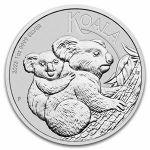 Perth Mint Stříbrná mince Koala 1 Oz $1 2023 Austrálie