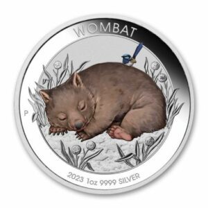 Perth Mint Stříbrná mince Wombat 1 Oz 1 AU$ 2023 Austrálie