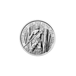 Royal Mint Stříbrná mince Myths and Legends - Little John 1 Oz 2022 Velká Británie