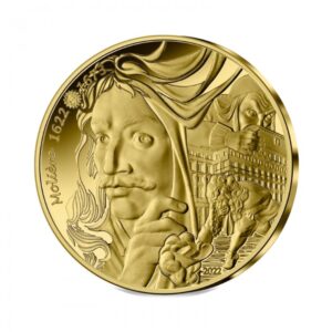 Monnaie de Paris Zlatá mince Moliere 0