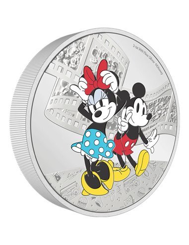 New Zealand Mint Stříbrná mince Minnie Mouse a Mickey Mouse 3 oz 2023 Niue