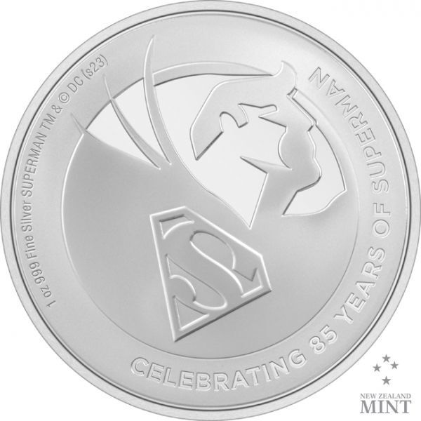 New Zealand Mint 85. výročí Supermana 1 Oz
