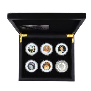 ACES COINS 6ks mincí královny Alžběta II