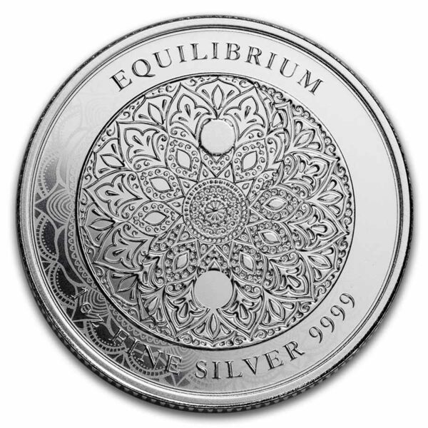 Pressburg Mint Stříbrná mince Equilibrium BU 2 $ 1 Oz Niue 2023