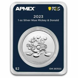Private Mint Stříbrná mince Mickey & Donald (MD® Premier + PCGS FS) 1 Oz 2023 Niue