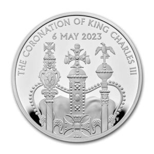 Royal Mint Stříbrná mince Korunovace Jeho Veličenstva Stříbrná mince 5 GBP 2023 GB