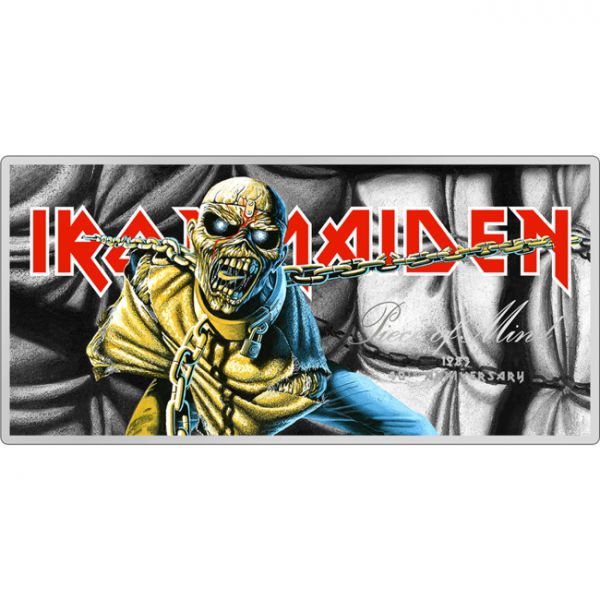 Coin Invest Trust stříbrná fólie Iron Maiden 5g 2023