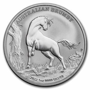 Perth Mint 2022 Austrálie  Brumby BU 1 Oz