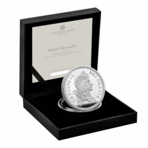 Royal Mint Stříbrná mince Král Karel II (Charles II) 1 Oz Velká Británie 2023