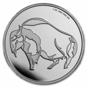 9Fine Mint Stříbrná mince "Grand Buffalo" od DG Smalling 1 Oz