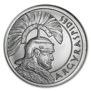 Golden State Mint Stříbrná mince Argyraspides 2 Oz 2015 USA