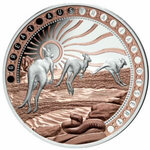 New Zealand Mint Stříbrná mince Velká australská poušť 1 Oz 2023 Niue