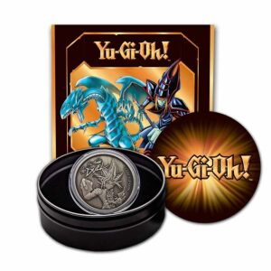 9Fine Mint Stříbrná mince Yu-Gi-Oh! Hra Flip Coin 1 Oz 2023 Niue
