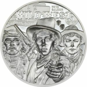 Cook Islands Stříbrná mince Divoký západ 1 Oz 2024
