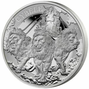 East India Company Stříbrná mince Cybele 1 Oz 2024 Velká Britanie