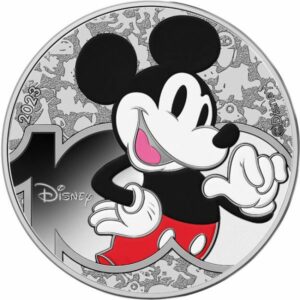 Monnaie de Paris Stříbrná mince 100 let Disney 48 g Francie 2023