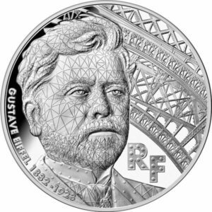 Monnaie de Paris Stříbrná mince 100 let úmrtí Gustave Eiffel 22