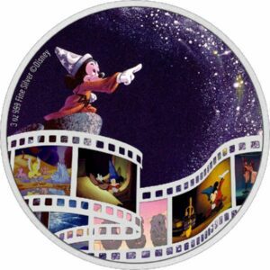 New Zealand Mint Stříbrná mince Fantazie Disney 3 Oz 2023