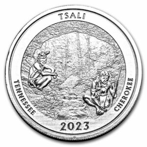Osborne Mint Stříbrná mince Tennessee Great Smoky Mountains 1 Oz 2023 Native USA