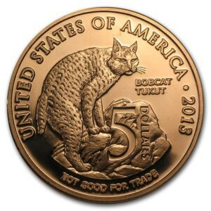 Private Mint Měděná mince Ztracení kojoti (5