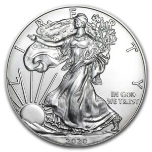 UNITED STATES MINT Stříbrná mince Eagle 2020 1 Oz USA
