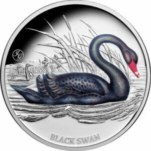 New Zealand Mint Černá labuť 1 Oz Niue 2023