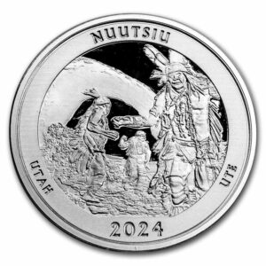 Native American Mint NATB Národní park Utah Arches American Native 1 Oz 2024