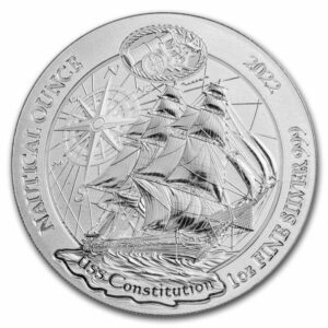 Private Mint Stříbrná námořní mince 2022 Rwanda 1 oz BU