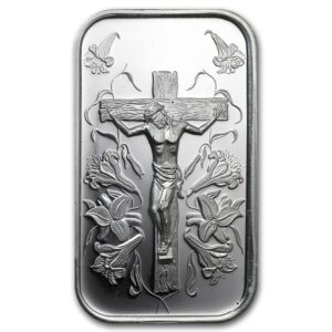 Private Mint Stříbrný slitek - Ježíš Jesus 1 Oz