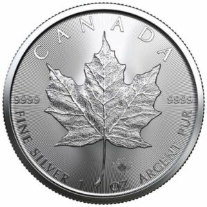 Royal Canadian Mint Maple Leaf 1 Oz stříbro
