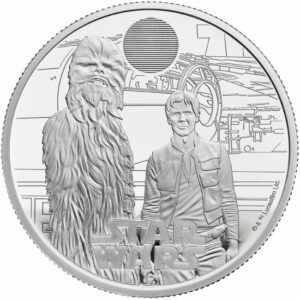 Royal Mint Han Solo a Chewbacca 1 Oz 2023 Velká Británie