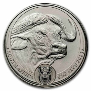 South African Mint Big Five Buffalo BU 2023 Jižní Afrika 1 oz