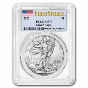 UNITED STATES MINT Eagle MS-70 PCGS (FirstStrike®) 2022