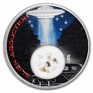 Native American Mint Mesa Grande 1 oz Silver Alien Abduction Colorized 2023 Native