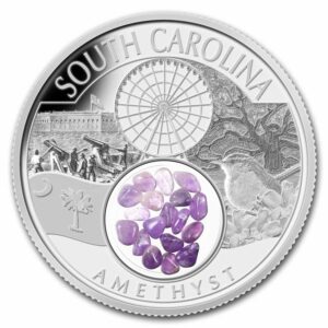 Native American Mint Stříbrné poklady amerického ametystu v Jižní Karolíně 1 Oz 2023 Native mint