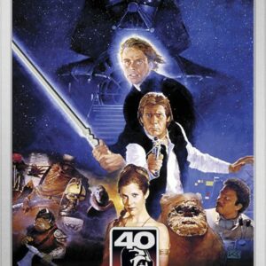 New Zealand Mint 40. výročí návratu Jediho Star Wars 1 Oz 2023