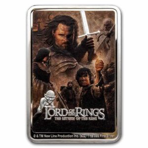 New Zealand Mint Lord of the Rings Filmový plakát Návrat krále (the return of the King) 1 Oz 2022