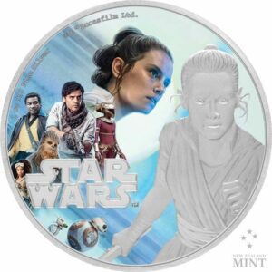 New Zealand Mint Star Wars REY 1 Oz 2019 Niue
