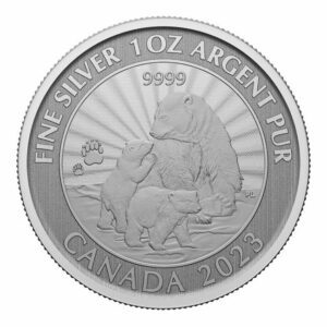 Royal Canadian Mint Majestátní lední medvěd (Polar Bear) 1 Oz 2023 Kanada