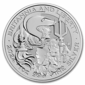 Royal Mint Britannia & Liberty BU 1 Oz 2024 Velká Británie