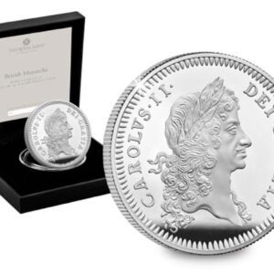 Royal Mint King Charles II 1oz Silver Proof Velká Británie 2023