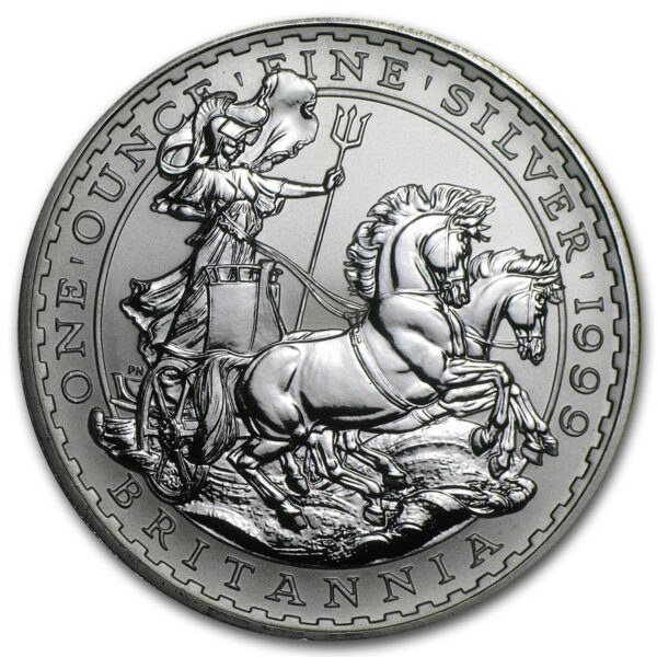 Royal Mint Mince-1999 Velká Británie 1 oz Silver Britannia BU
