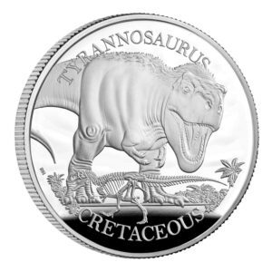 Royal Mint Tyrannosaurus 2024 UK 1oz Proof