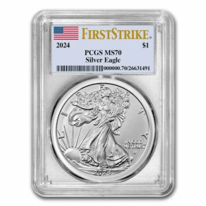 UNITED STATES MINT American Silver Eagle MS-70 PCGS (FirstStrike®) 2024