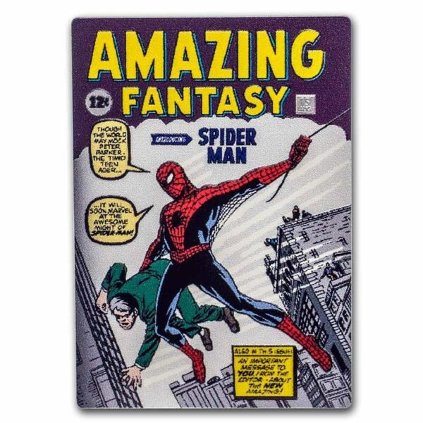 New Zealand Mint COMICS – Marvel Amazing Fantasy #15 1 Oz 2023 Niue