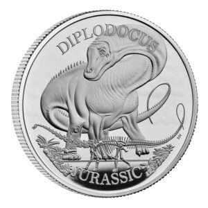 Royal Mint Diplodocus 2024 UK 1oz Velká Britanie