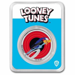 9Fine Mint Looney Tunes 2023 1 Oz Samoa Colorized v TEP BU